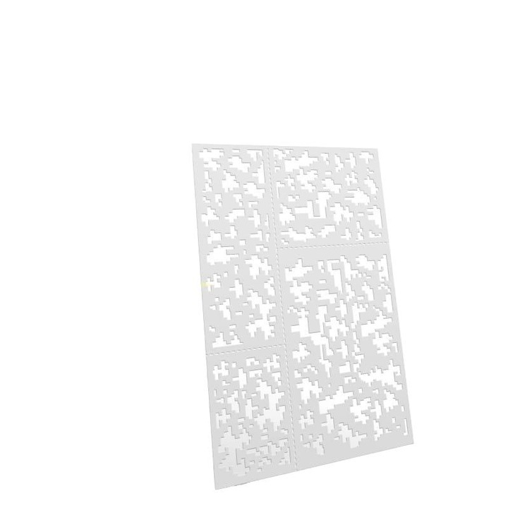 Sablon flexibil Mylar, GREEN STUFF WORLD, Pixel CAMO, 9mm, pentru modelism