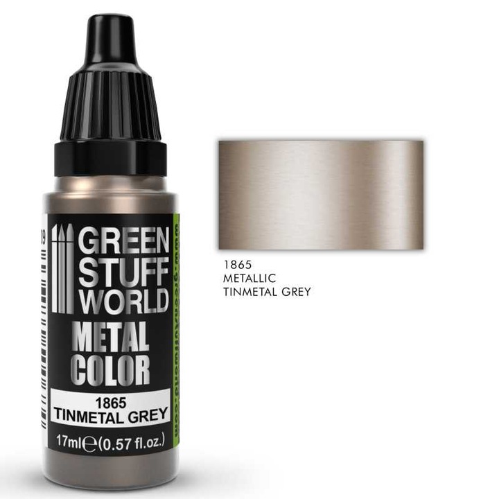 Akrilfesték, GREEN STUFF WORLD, 17 ml, szürke