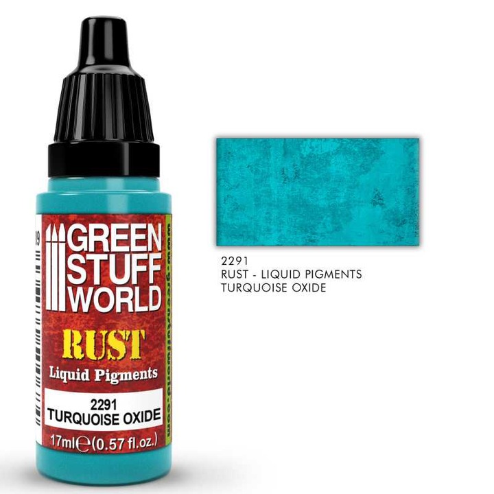 Akrilfesték, GREEN STUFF WORLD, 17 ml, türkiz