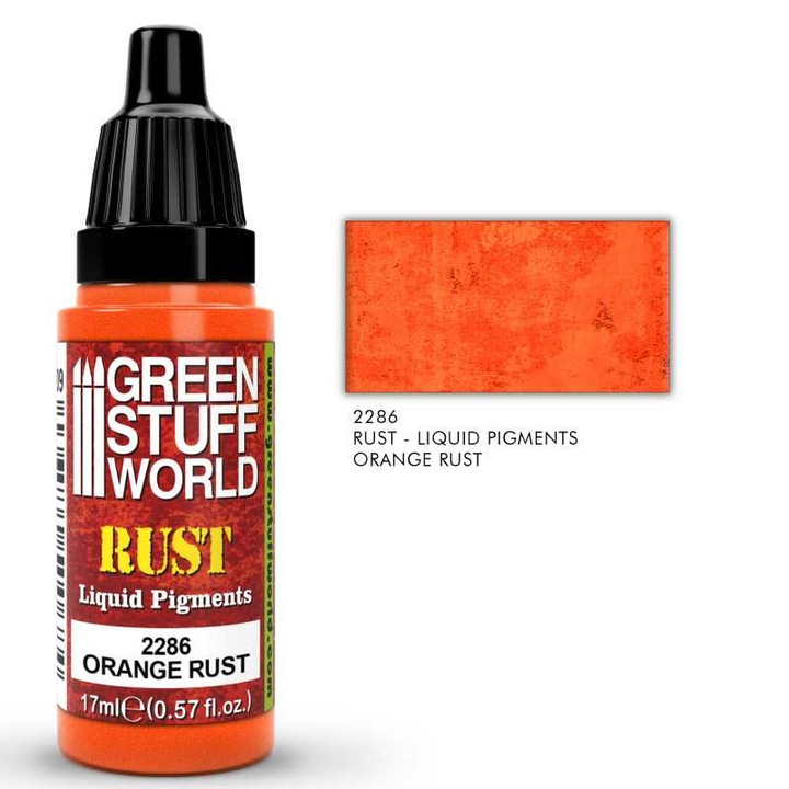 Akrilfesték, GREEN STUFF WORLD, 17 ml, narancssárga