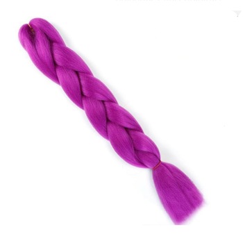 Extensie colorata de par pentru impletituri roz inchis 100g (par sintetic) Extensie colorata de par pentru impletituri roz inchis 100g (par sintetic)