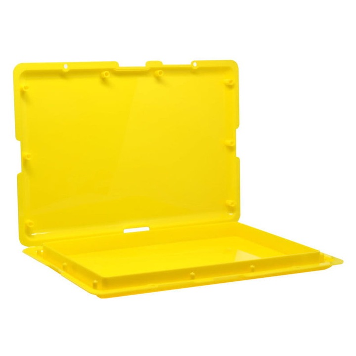 Paleta umeda XL, PK-PRO, 21,5x14x2cm, galbena