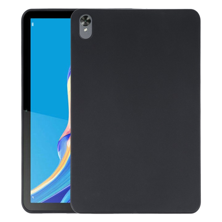 Huawei MatePad M6 10.8 / MatePad 10.8 2020 tablet tok, TPU, box típus, karcálló védelem, teljes hozzáférés a portokhoz, fekete