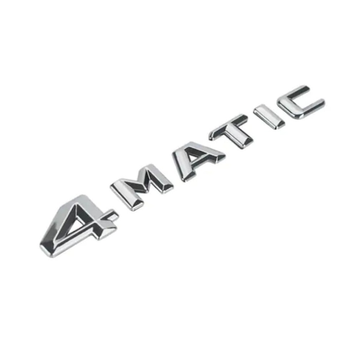 4-es embléma Matic Mercedes, króm