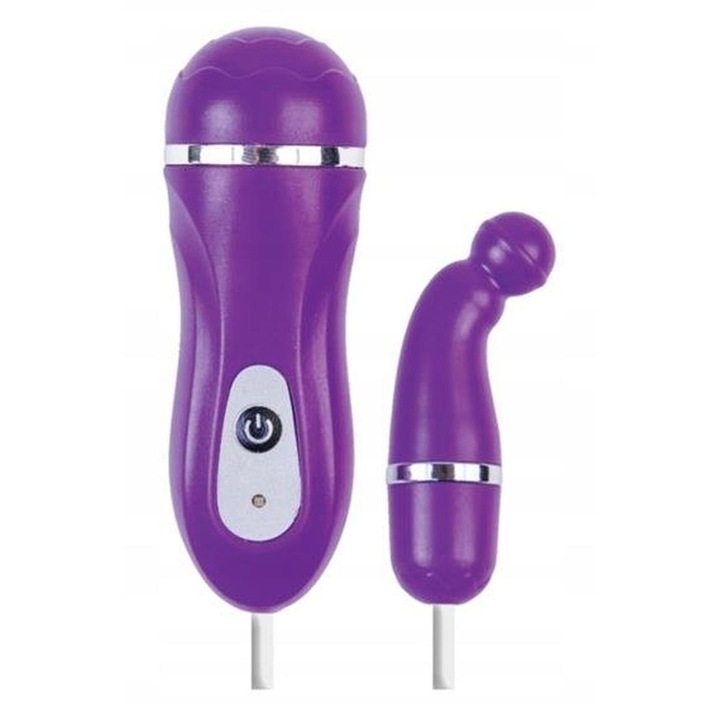 Вибратор A-TOYS, 12 скорости, лилав