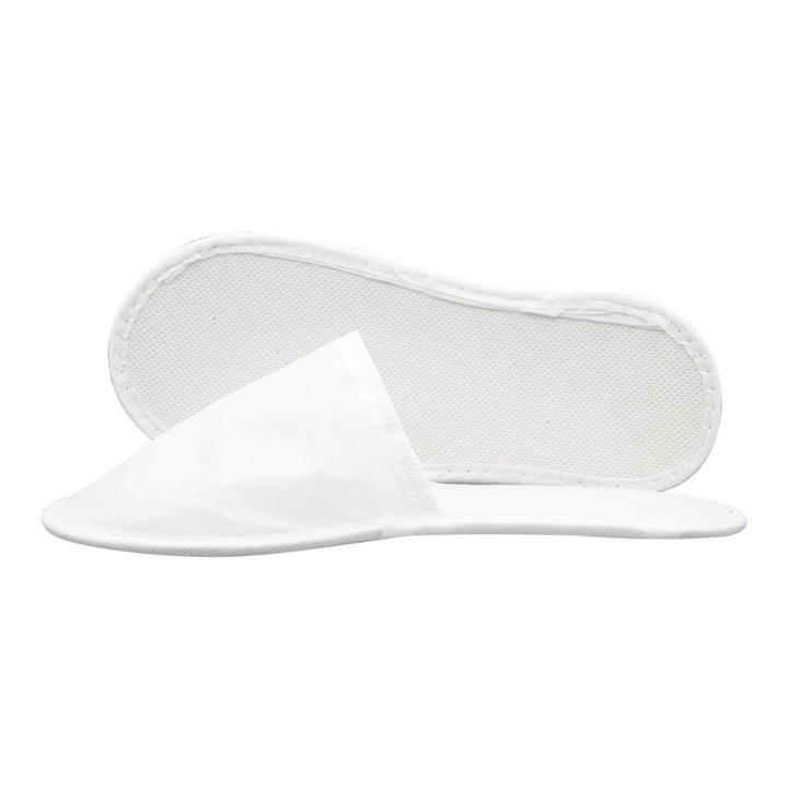 Papuci unica folosinta Serena, hotel/spa, 80% bumbac 20% poliester, marime universala, 250 buc