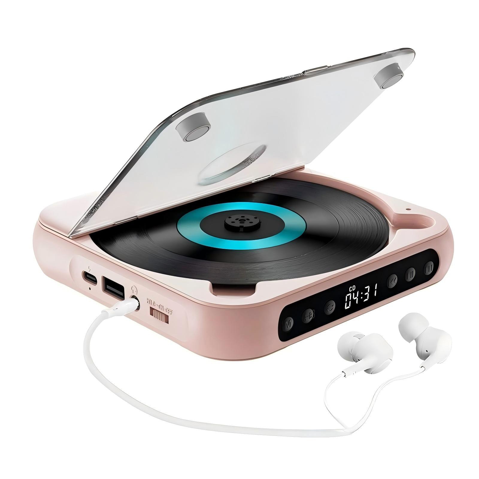 CD player portabil, MP3, Touch screen, Bluetooth 5.3