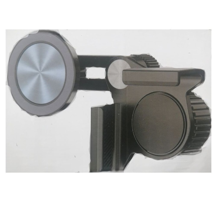 Suport auto, Magnetic, M03, pentru telefon, prindere sistem de navigatie, compatibil cu Hyundai Inster, brat reglabil, rotire 360, sistem de blocare, Negru