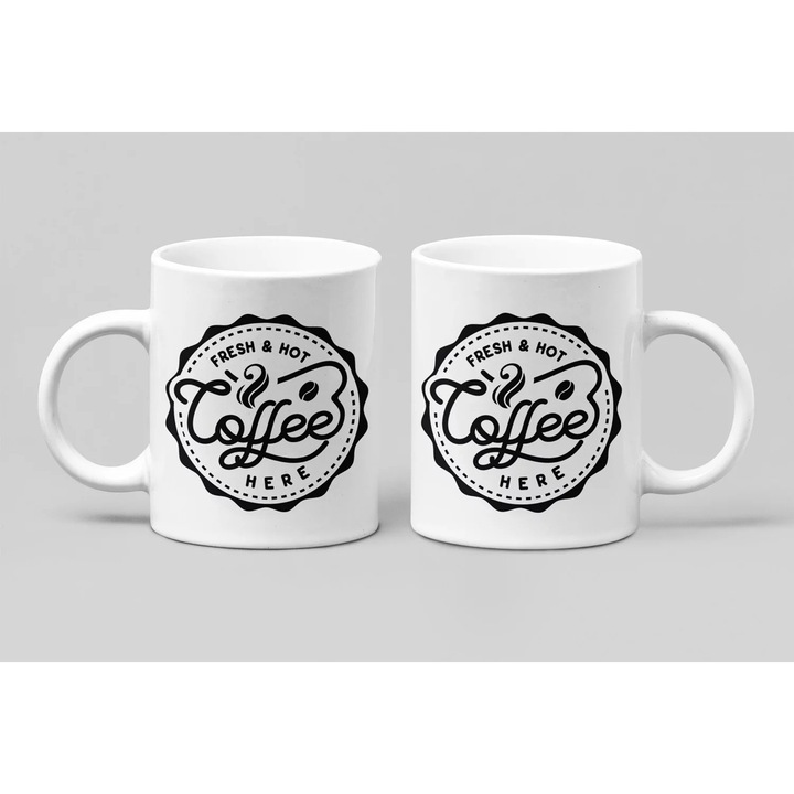 Cana D&B B0006 Cafea 300 ml Alb