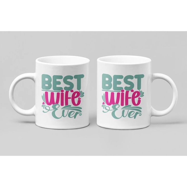 Cana D&B B0002 Cea mai buna sotie 300 ml Alba