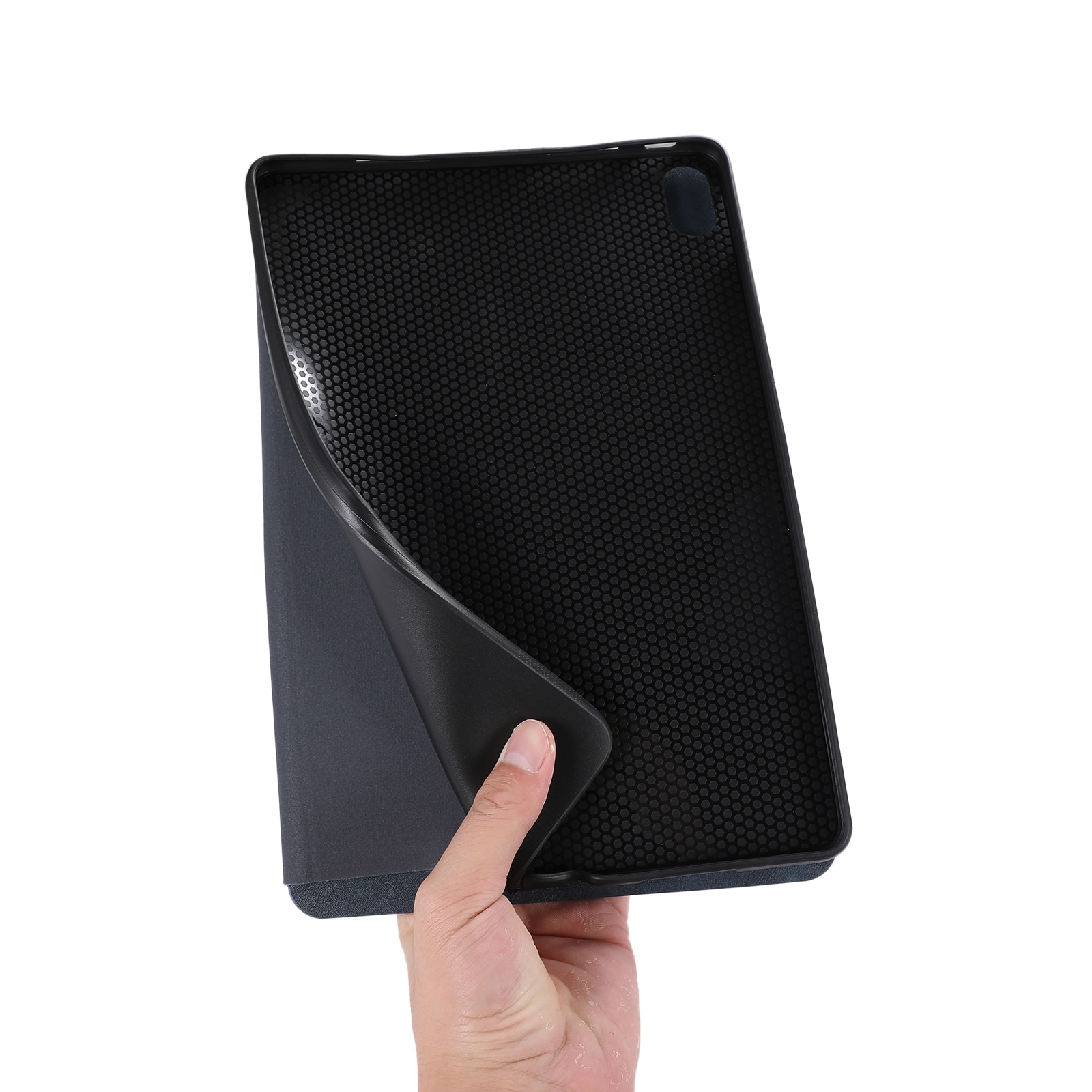 Husa tableta pentru Honor Pad X8a / X9, material TPU si piele, design tip carte cu suport, inchidere magnetica, verde