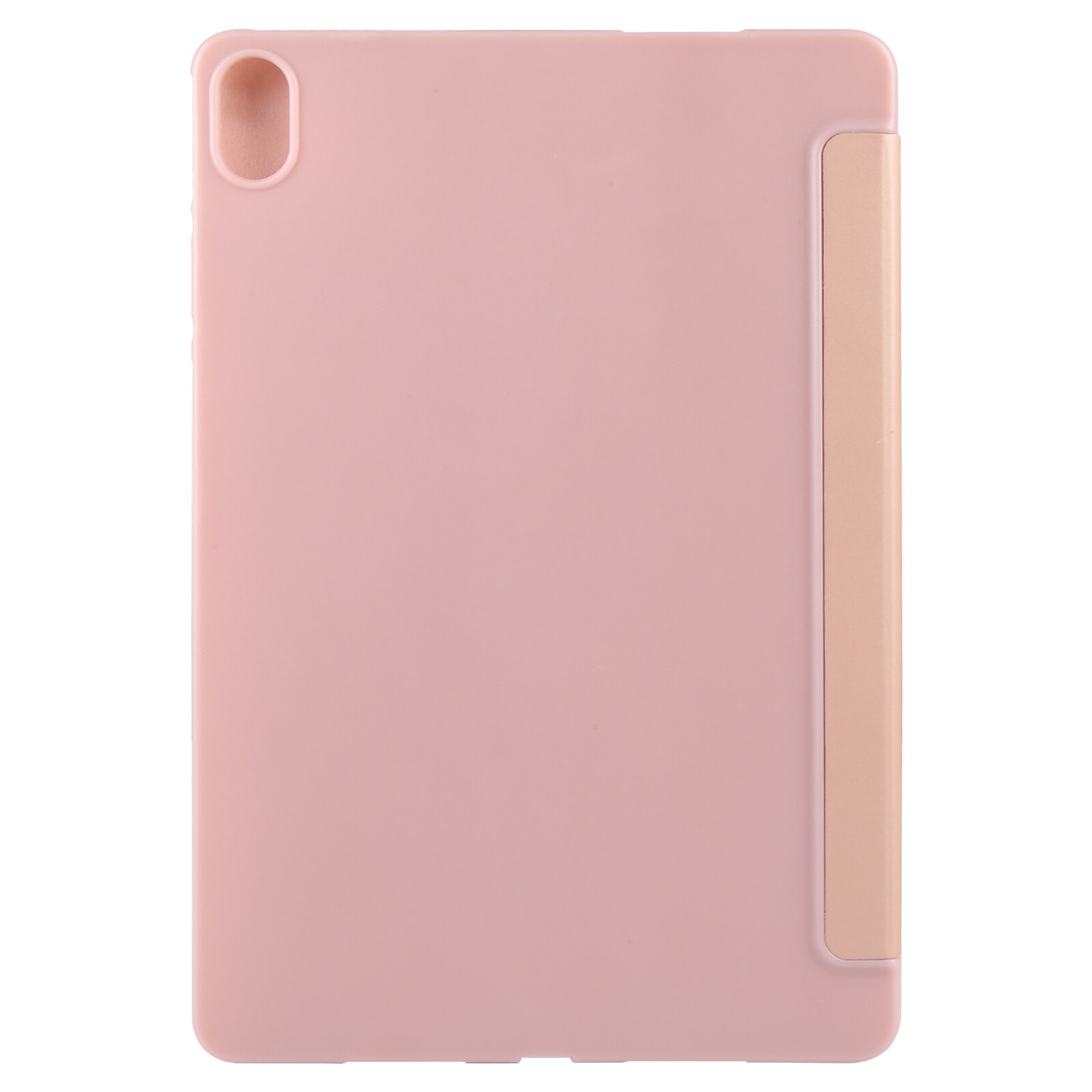 Husa tableta pentru Huawei MatePad 2023 / Air 11.5, piele, tip carte cu 3 plieri, roz aurie