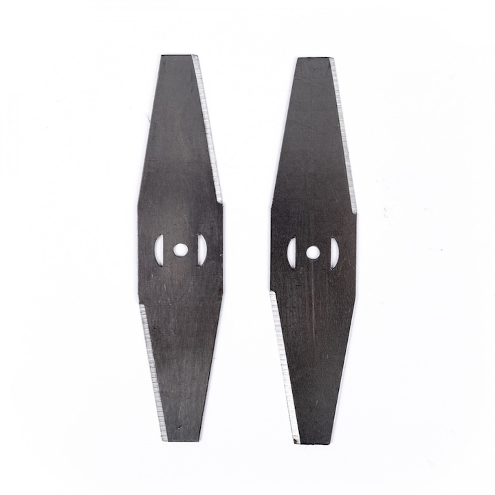 Set 2 lame, discuri metalice pentru trimmer electric cu acumulatori