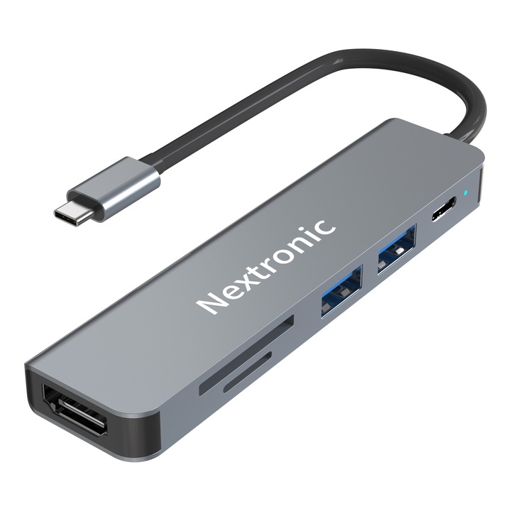 Докинг станция USB C 14 в 1, 1x 100Mbps RJ45, 2x 4k HDMI, 1x Display Port, 3x USB 3.0, 2x USB 2.0, 1x TypeC порт за данни, 1x TypeC PD порт, 1x AUX порт, 2x SD/TF, RikBo®