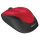 Mouse Fara Fir, Logitech, M317, Senzor Optic, Rezolutie 1000, Baterie, Interfata Usb, Usb (Radio 2.4 Ghz), Dimensiuni 95 mm X 55 mm X 38.6 mm, Culoare Rosu