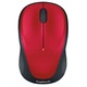 Mouse Fara Fir, Logitech, M317, Senzor Optic, Rezolutie 1000, Baterie, Interfata Usb, Usb (Radio 2.4 Ghz), Dimensiuni 95 mm X 55 mm X 38.6 mm, Culoare Rosu