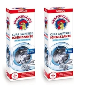 Set 2 bucatii Solutie Curatare Masina de Spalat Rufe Chanteclair, 250 ml