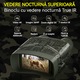 Дигитален бинокъл, 32GB карта памет, очила за нощно виждане, 4K UHD, Fudisenn, 3,0-инчов екран, 7-степенна IR детекция, 5x дигитално увеличение, нощно виждане 150-400м, видео/снимки, презареждаема батерия 4000mAh, зелен