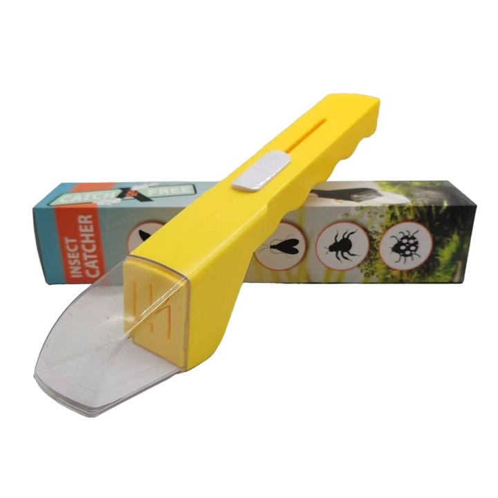 Capcana pentru insecte, galben, dimensiune unica, material ABS+PVC, greutate 82.5g