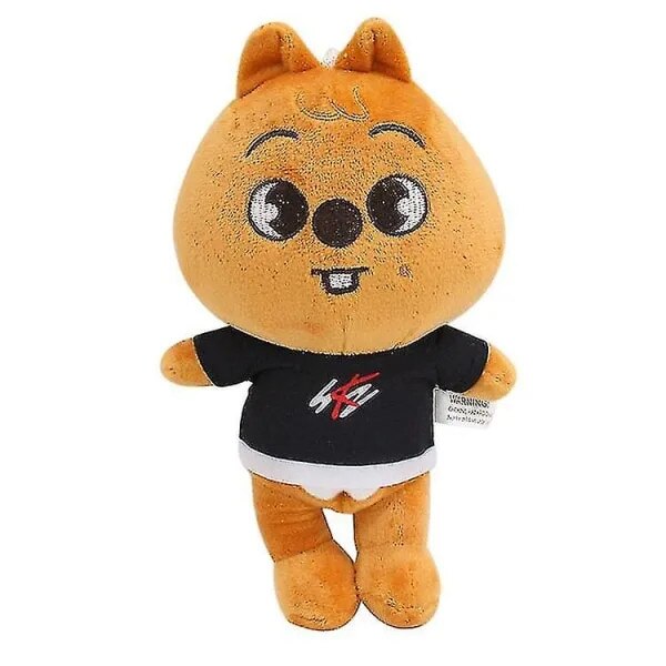 Jucarie de plus 20cm, Stray Kids, Leeknow, Hyunjin, multicolor