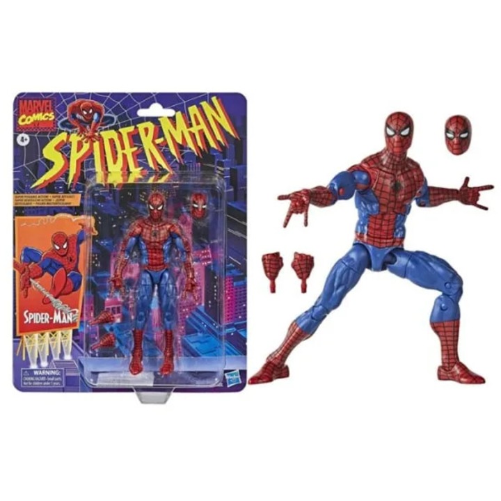 Класическа фигурка на Спайдърмен, Marvel Legends Retro, 16 см, цвят C