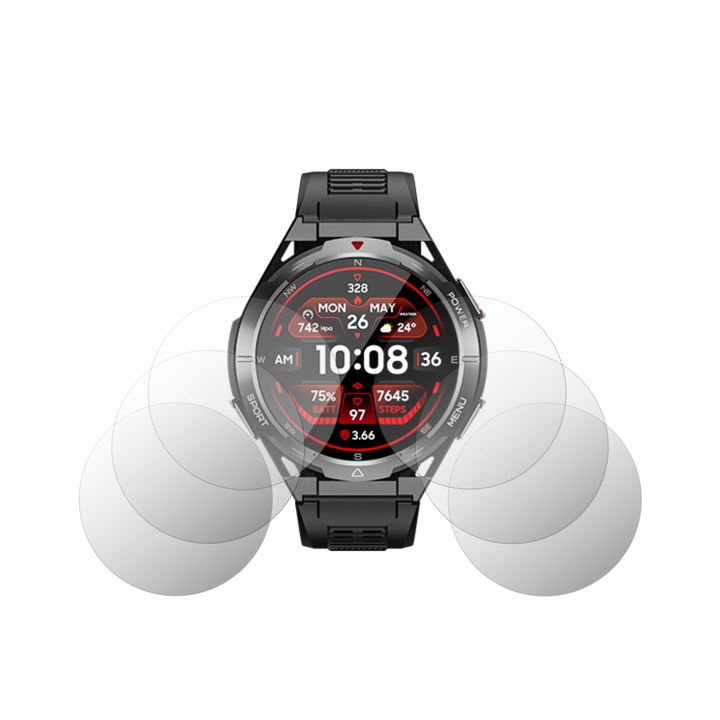 6 darabos Folie24 képernyővédő fólia készlet, Cubot GT1-hez, 3X Ultra-Clear + 3X Matt, Öntapadó, Rugalmas, Önregeneráló