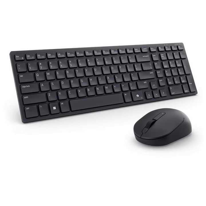 Комплект клавиатура и мишка Dell KM555 Безжични, Bluetooth, Черен