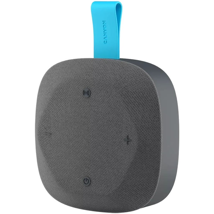 Canyon CNE-CBTSP10GB Hexagon 10 TWS Bluetooth hangszóró, kék/szürke, 283261, hangszóró