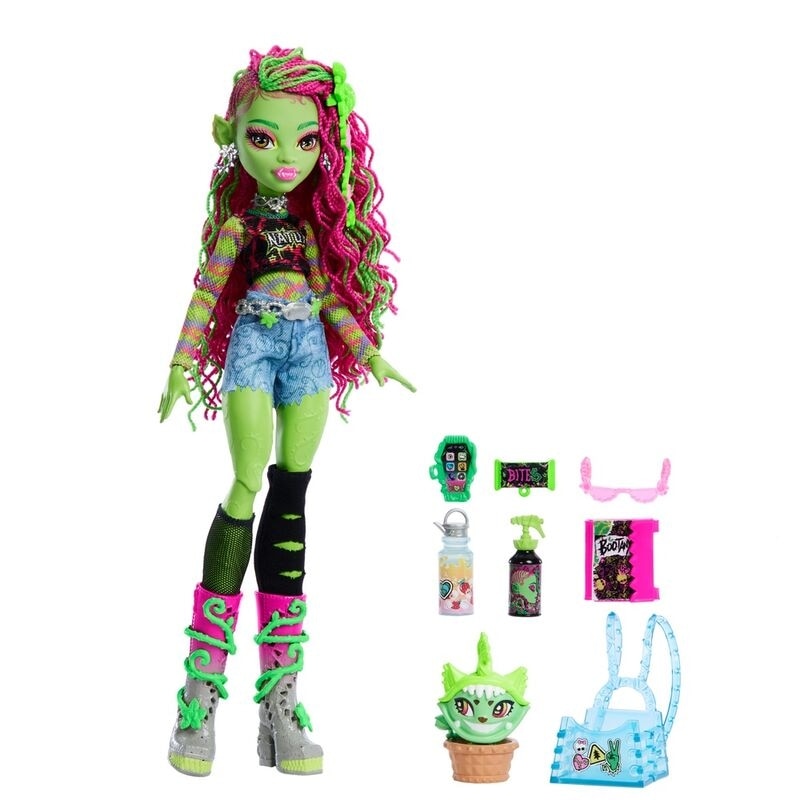 Papusa Venus McFlytrap Monster High 27 cm - eMAG.ro