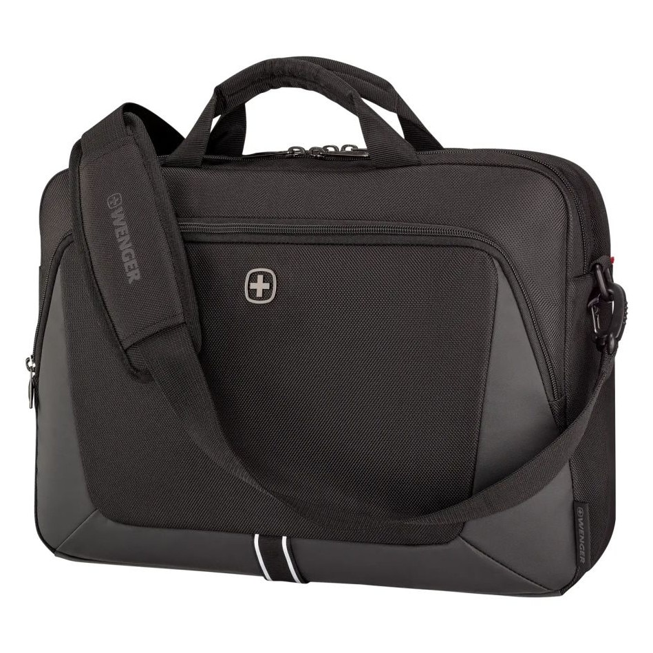 Geanta laptop Wenger XE Brief 16", neagra, 430x310x140mm, cu compartiment pentru tableta