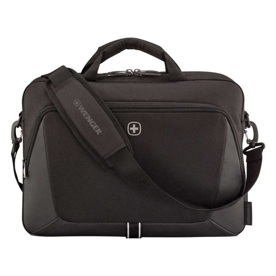 Geanta laptop Wenger XE Brief 16", neagra, 430x310x140mm, cu compartiment pentru tableta