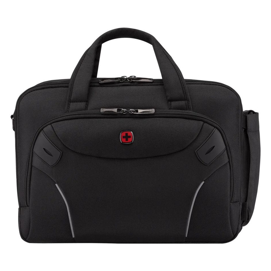 Geanta pentru laptop Wenger, Poliester, 16", 420x290x150 mm, Negru