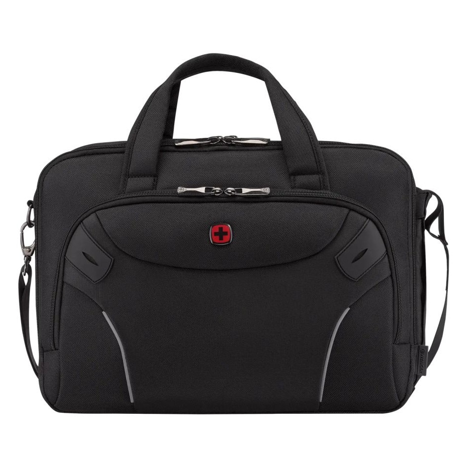 Geanta pentru laptop Wenger, Poliester, 16", 420x290x150 mm, Negru