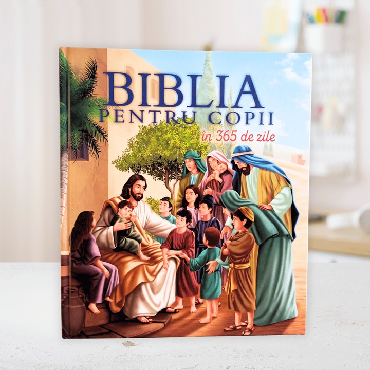 Biblia pentru copii in 365 de zile, 384 pagini
