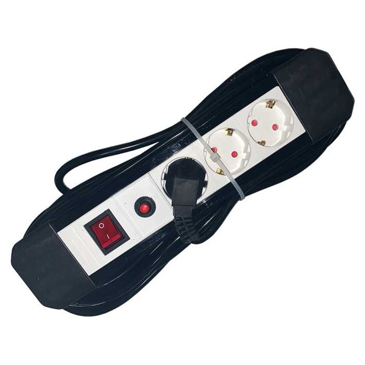 Удължителен кабел Alien с 3-полюсна защита от пренапрежение, 5 м