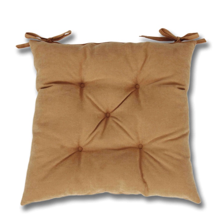 Perna scaun Hazan 06, poliester + fibra poliester siliconizata, 43 x 43 cm