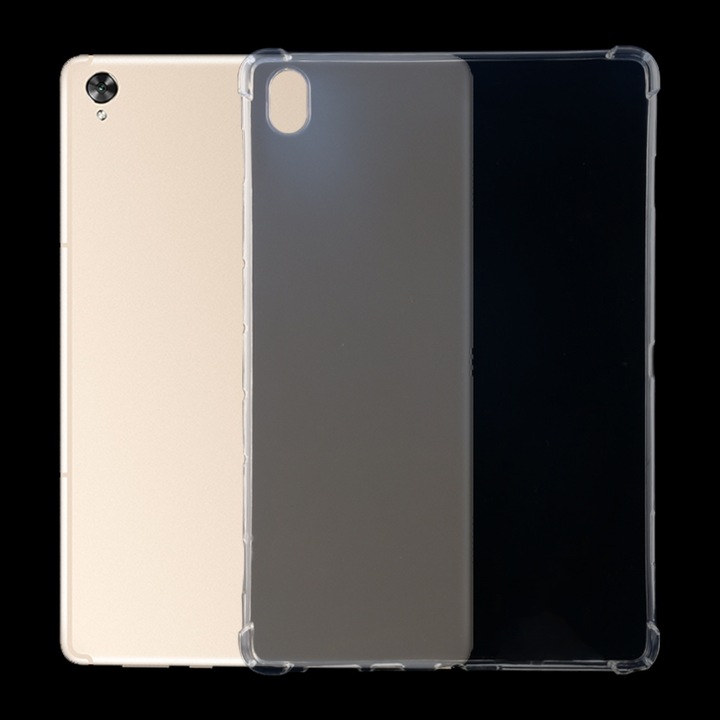 Huawei MatePad 10.8 tablet tok, átlátszó, ütésálló TPU anyagból, védő kialakítás, ütésálló szélek, karcálló védelem, átlátszó