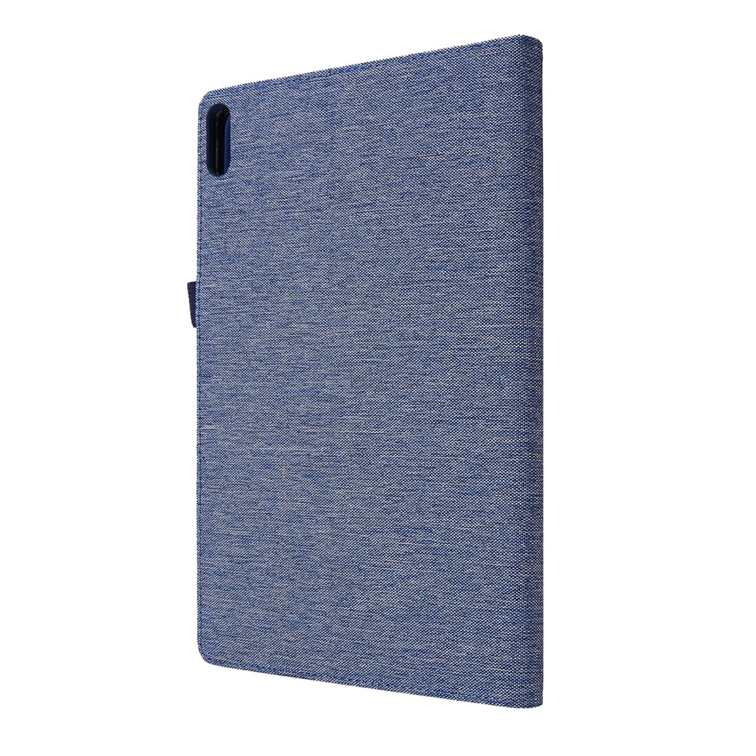 Husa tableta pentru Huawei Matepad Pro 10.8, material: material textil + TPU, design plat de protectie cu clip pentru carduri de vizita (albastru inchis)