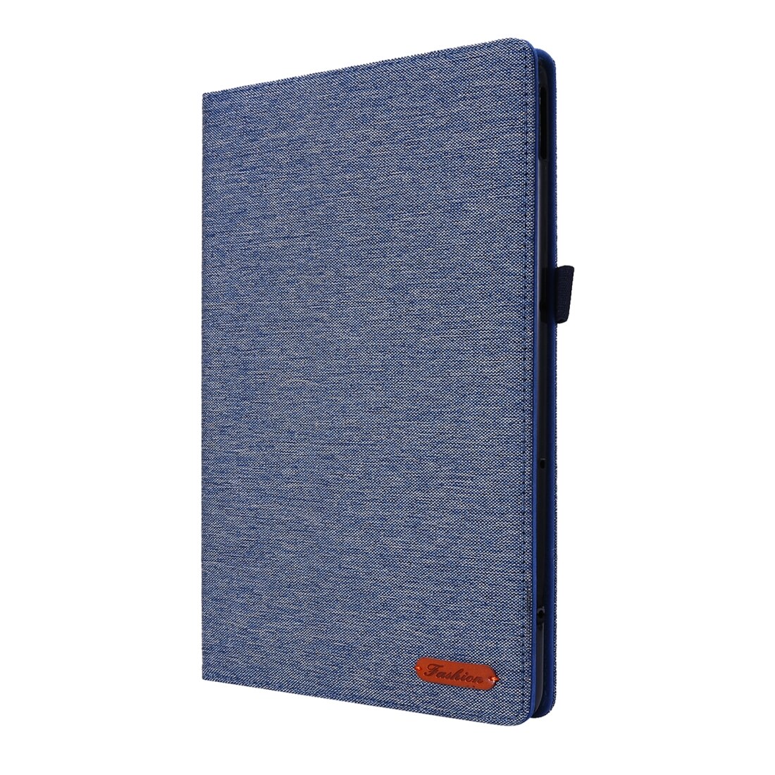 Husa tableta pentru Huawei Matepad Pro 10.8, material: material textil + TPU, design plat de protectie cu clip pentru carduri de vizita (albastru inchis)