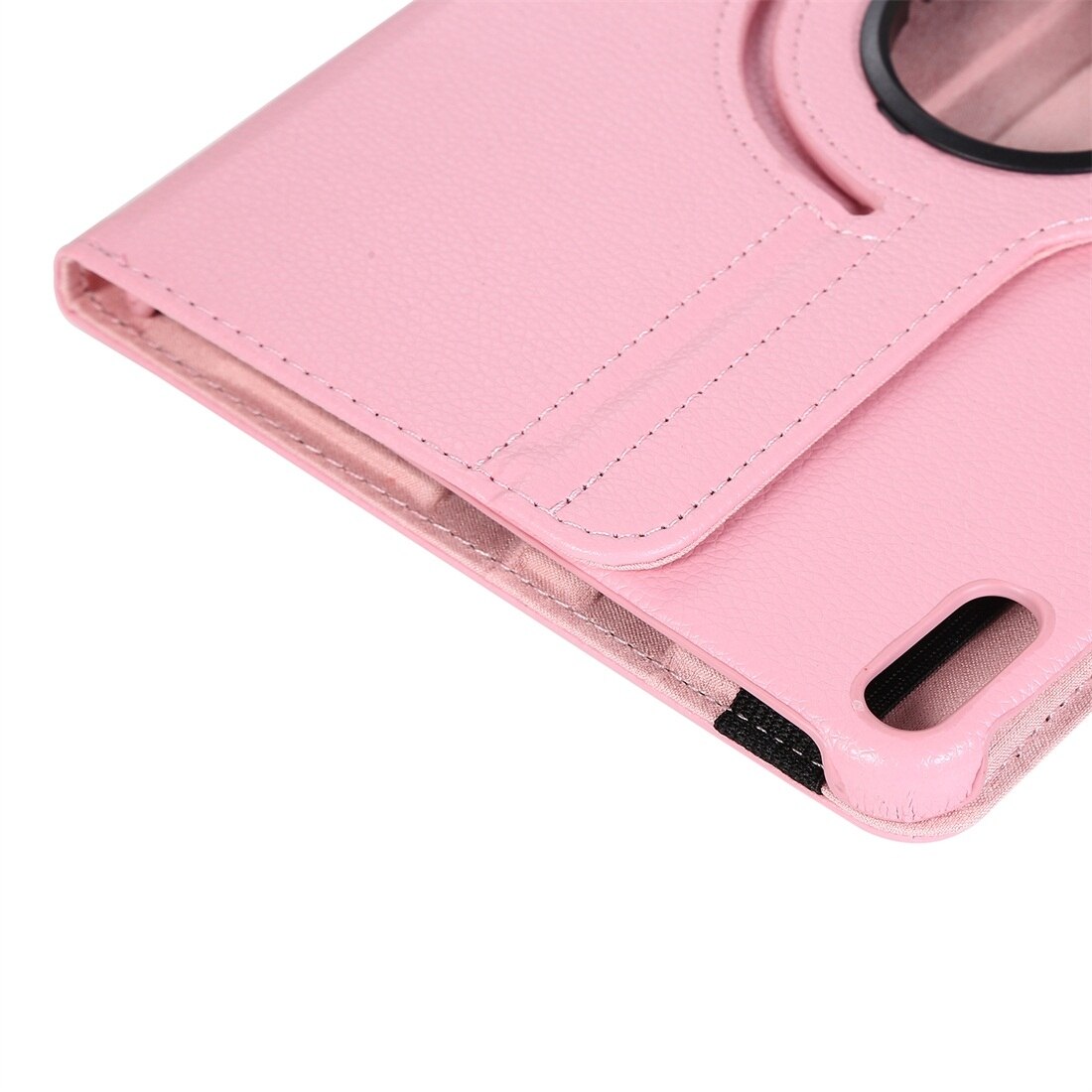 Husa tableta pentru Huawei MatePad Pro 10.8 inch, piele textura piele de licurici, design flip cu suport si rotire 360 grade, culoare maro