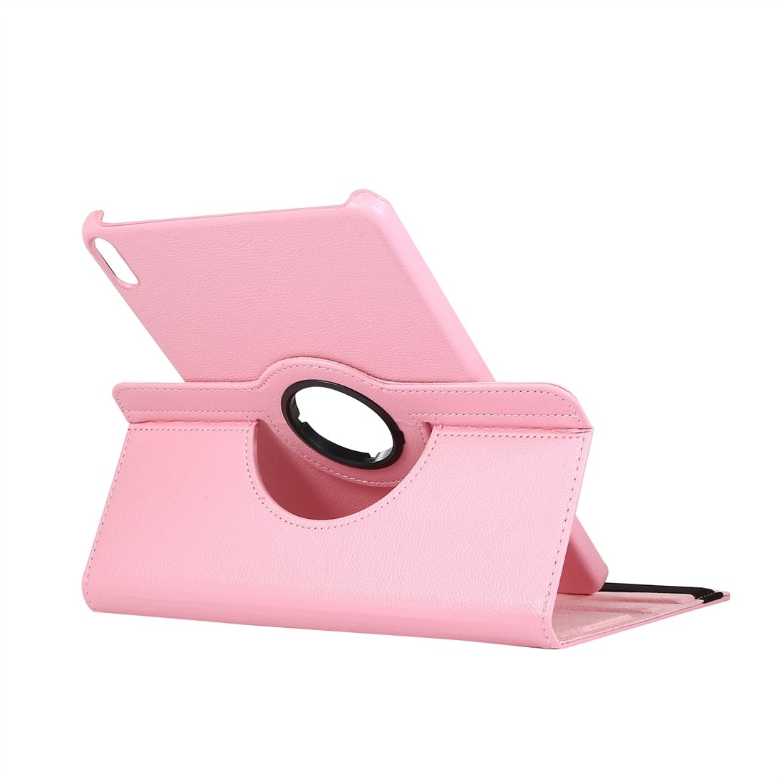 Husa tableta pentru Huawei MatePad Pro 10.8 inch, piele textura piele de licurici, design flip cu suport si rotire 360 grade, culoare maro