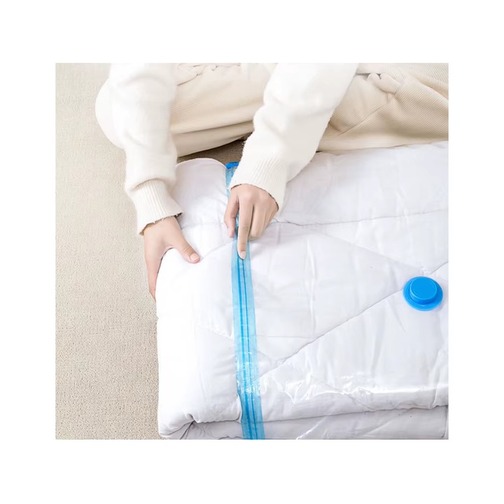 Set de 9 pungi vidate pentru haine și lenjerie de pat, 40x60cm, 60x80cm, 70x100cm, cu pompa electrică