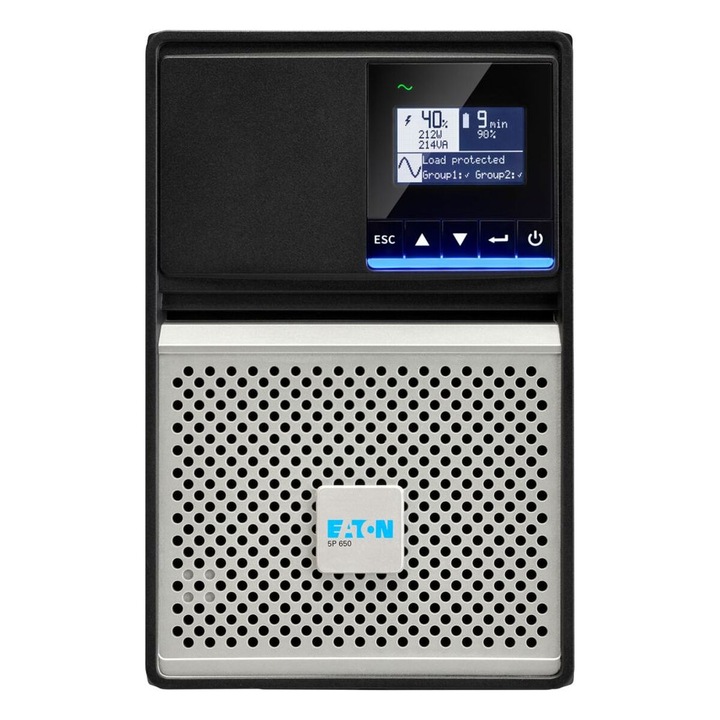 Sistem UPS Interactiv Eaton 5P 650I G2, 9Ah, 15cm, 35dB