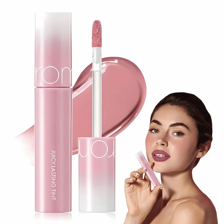 AjieQaQ Luciu de Buze Long-Lasting 39#, Textura Juicy, Finisaj Natural & Lucios, Cadou Premium pentru Femei，perfect pentru un machiaj clar si natural