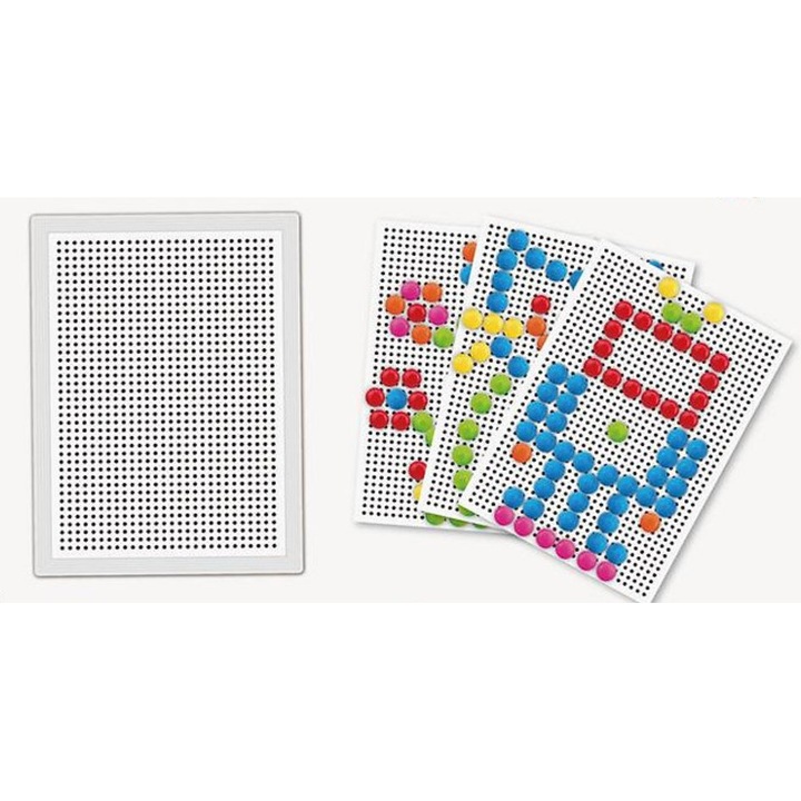 Mozaic creativ pentru copii – set de creativitate Mozaic „Ciuperca”, 33x23 cm