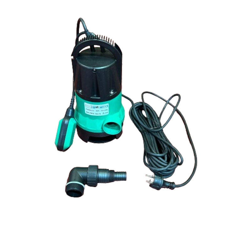 Потопяема помпа за мръсна вода DRK, модел CSP400LD с поплавък, 400 W, 7500 л/ч