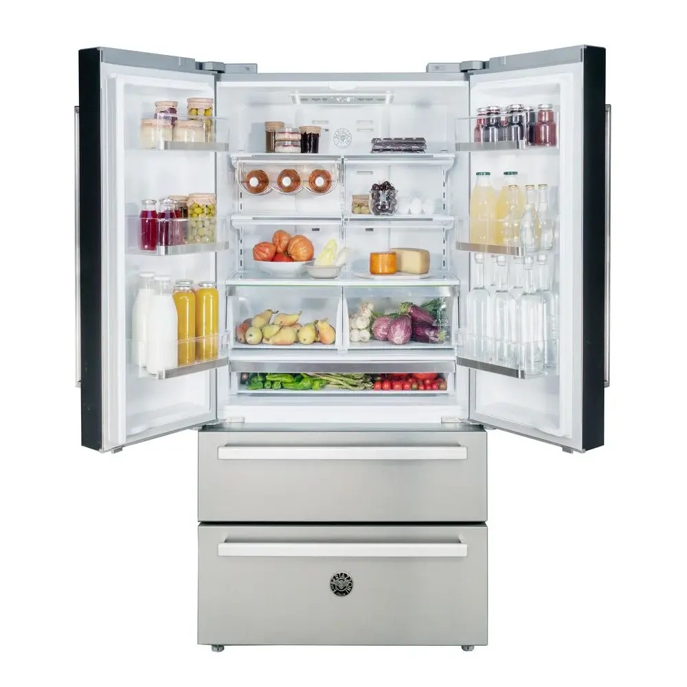 Frigider side by side Bertazzoni, French Door, capacitate totala