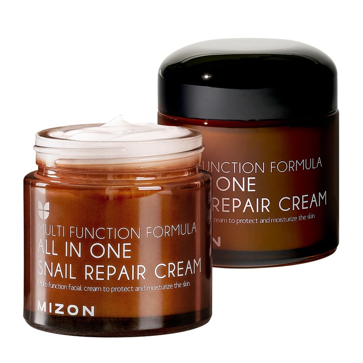 [MIZON] ALL IN ONE SNAIL REPAIR CREAM (75ml) Корейска грижа за кожата - С екстракт от охлюв - Против стареене - Грижа за несъвършенствата на кожата…