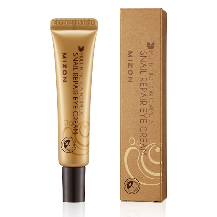 [MIZON] SNAIL EYE REPAIR CREAM (15 мл) Корейска грижа за кожата - Лечение на тъмни кръгове - Регенерация и хидратация на кожата