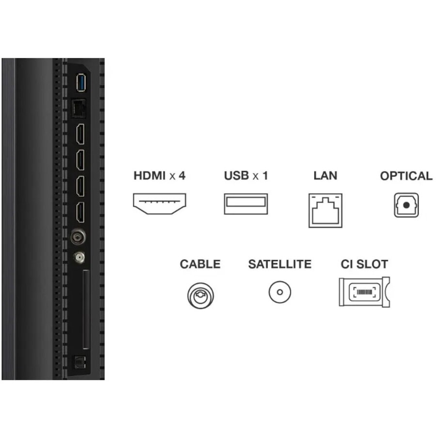 Televizor TCL QD-MiniLED 50Q7C, 126 cm, Smart Google TV, 4K
